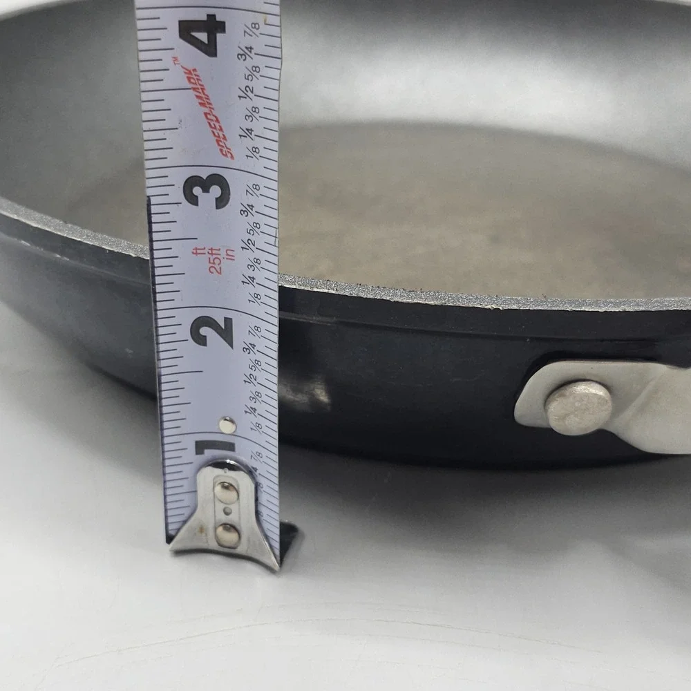 Ninja Foodi NeverStick Nonstick Frying Pan 12in Induction Safe Black/Silver